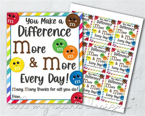 Making a Difference Cards.
